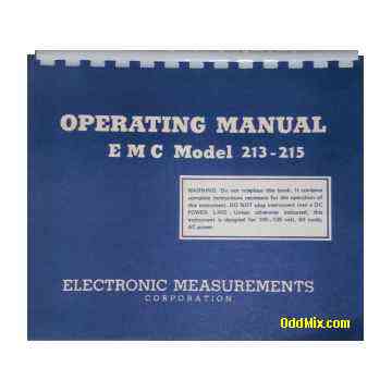emc 215 tube tester manual