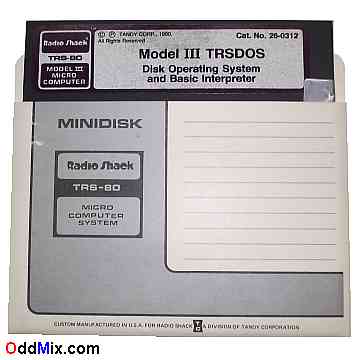 TRS-80 TRSDOS 1.3 Model III Operating System Program Vintage Radio Shack 26-312 [11 KB]