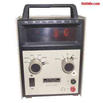 Multimeter DMM AC DC Volt Amps Ohms Solid State Digital Precision Heathkit IM-1202 [9 KB]