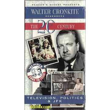 Walter Cronkite TV Politics & JFK Video by CBS Film Report VHS NTSC Collectible [13 KB]