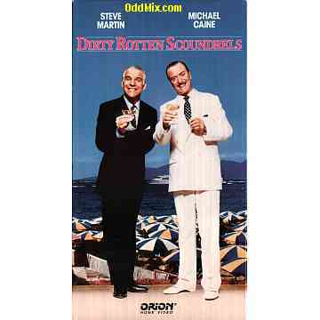 Dirty Rotten Scoundrels Video Orion Film Comedy PG VHS NTSC to DVD Collectible [10 KB]