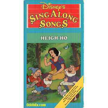 Sing Along Songs Heigh-Ho Children's Video Walt Disney's Classics Collectible Film VHS [12 KB]