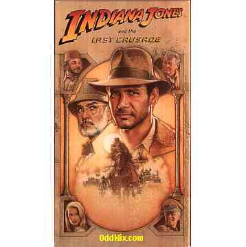 Indiana Jones and the Last Crusade Video Film Action PG-13 VHS NTSC Classic Collectible [12 KB]