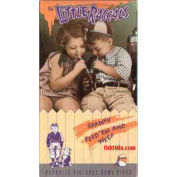The Little Rascals Spanky Feed'em and Weep Film Video Collector's Classics NTSC VHS [12 KB]