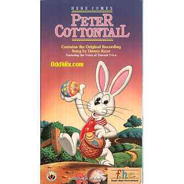 Here Comes Peter Cottontail Children's Cartoon Classics Video Film Collectible VHS [12 KB]