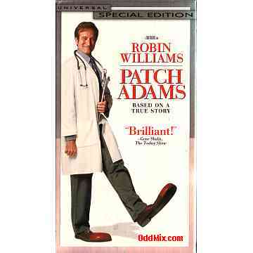 Patch Adams Video Universal Studios Film Comedy PG-13 Classics Collectible VHS NTSC [10 KB]
