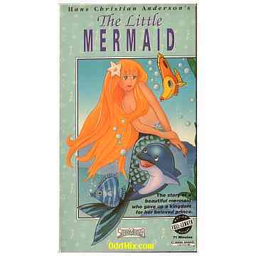 The Little Mermaid Children's Cartoon Classics Video Film Collectible Hans C Anderson's [11 KB]