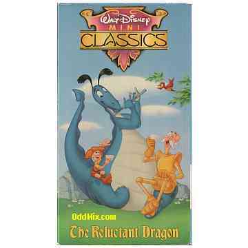 The Reluctant Dragon Children's Video Disney's Classics Collectible Film Bonus VHS [9 KB]