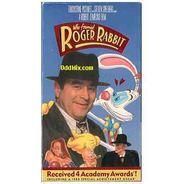 Who Framed Roger Rabbit Children's Cartoon Classics Touchstone Video Collectible NTSC VHS [11 KB]