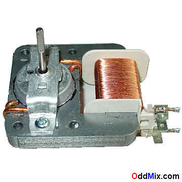 Midea MDT-08A 120 VAC 60 Hz Z.P. Microwave Oven Stirrer Cooling Fan Motor [12 KB]