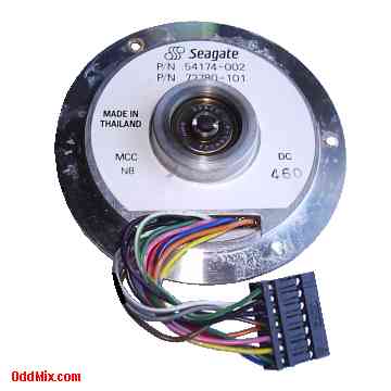 Seagate 54174-002 72780-101 Motor DC Hard Disk Precision Platter Driver Back [11 KB]