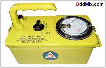 Figure 1. Radiation Detector Victoreen CDV-715 Front View [8 KB]
