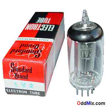 1V2 Half-Wave High Voltage Diode Vacuum Rectifier RCA Electronic Tube [13 KB]