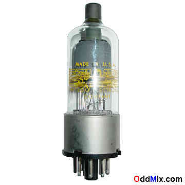 2C53 High Voltage Triode Regulator United Electronic Vacuum Tube [8 KB]