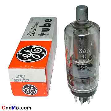 3A3C 3AW3 3B2 Half-Wave High Voltage 30 KV Rectifier GE Electronic Vacuum Tube [11 KB]