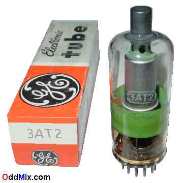 3AT2 Half-Wave High Voltage 30 KV Diode Rectifier Toshiba Electronic Vacuum Tube [11 KB]