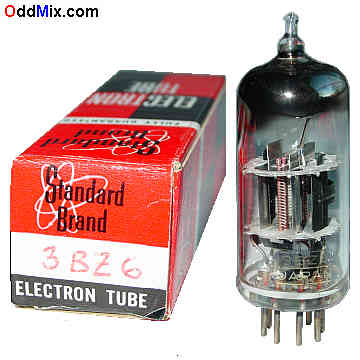 3BZ6 Semiremote-Cutoff Pentode RF Amplifier Miniature Japan Vacuum Tube 1 [17 KB]