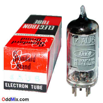 4AU6 Sharp-Cutoff Pentode RF Amplifier Miniature Hayakawa Hayakawa Vacuum Tube [16 KB]