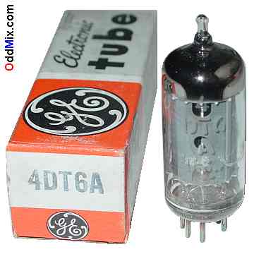 4DT6 Sharp-Cutoff Pentode Class A Amplifier GE Electronic Vacuum Tube [13 KB]