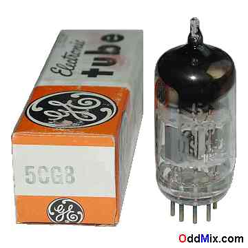 5CG8 Medium-Mu Triode Sharp-Cutoff Pentode GE Electronic Vacuum Tube [11 KB]