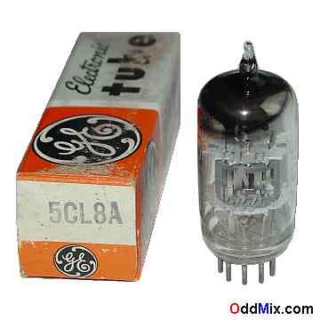 5CL8A Medium-Mu Triode Sharp-Cutoff Tetrode VHF GE  Electron Tube [11 KB]