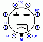 Vacuum Electron Tube Base 4R [2 KB]