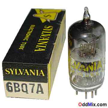 6BQ7A Sylvania Medium-Mu Twin Triode Hi-Fi Audio Amplifier Electron Tube [12 KB]