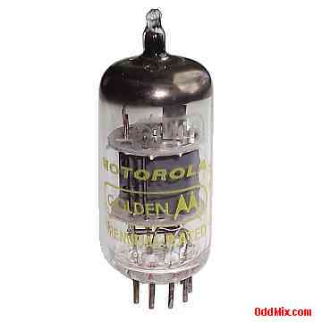 6LN8 Medium-Mu Triode Sharp-Cutoff Pentode Motorola Golden Electron Vacuum Tube [7 KB]