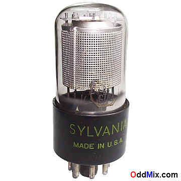 6SN7GT Sylvania Medium-Mu Twin Triode Electronic Tube (11 KB)