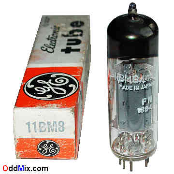 11BM8 LCL82 High-Mu Triode Sharp-Cutoff Pentode GE Electron Vacuum Tube [15 KB]