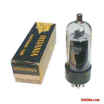 12BQ6GTA Sylvania Beam Power Discontinued Electronic Tube [8 KB]