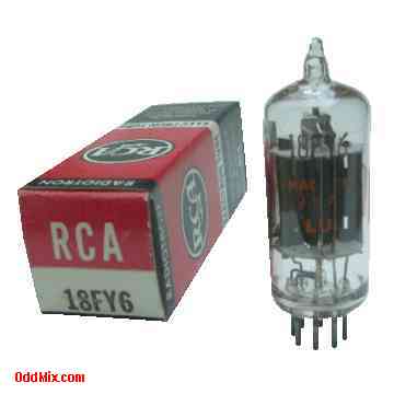18FY6 RCA Radiotron Twin Diode, High-Mu Triode Electron Tube [7 KB]