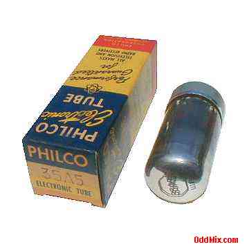 35A5 Philco Beam Power Electronic Tube [10 KB]