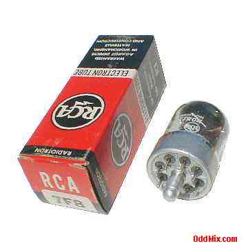 7F8 RCA Radiotron Medium-Mu Twin Triode Electron Tube [10 KB]