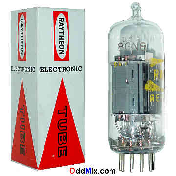 8EB8/8GN8 High-Mu Triode Sharp-Cutoff Pentode Amplifier Raytheon Electron Vacuum Tube [15 KB]
