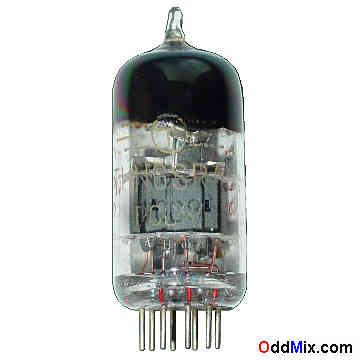 PCC84 High-Mu Twin Triode Tungsram RF UHF Amplifier Vacuum Electron Tube [9 KB]